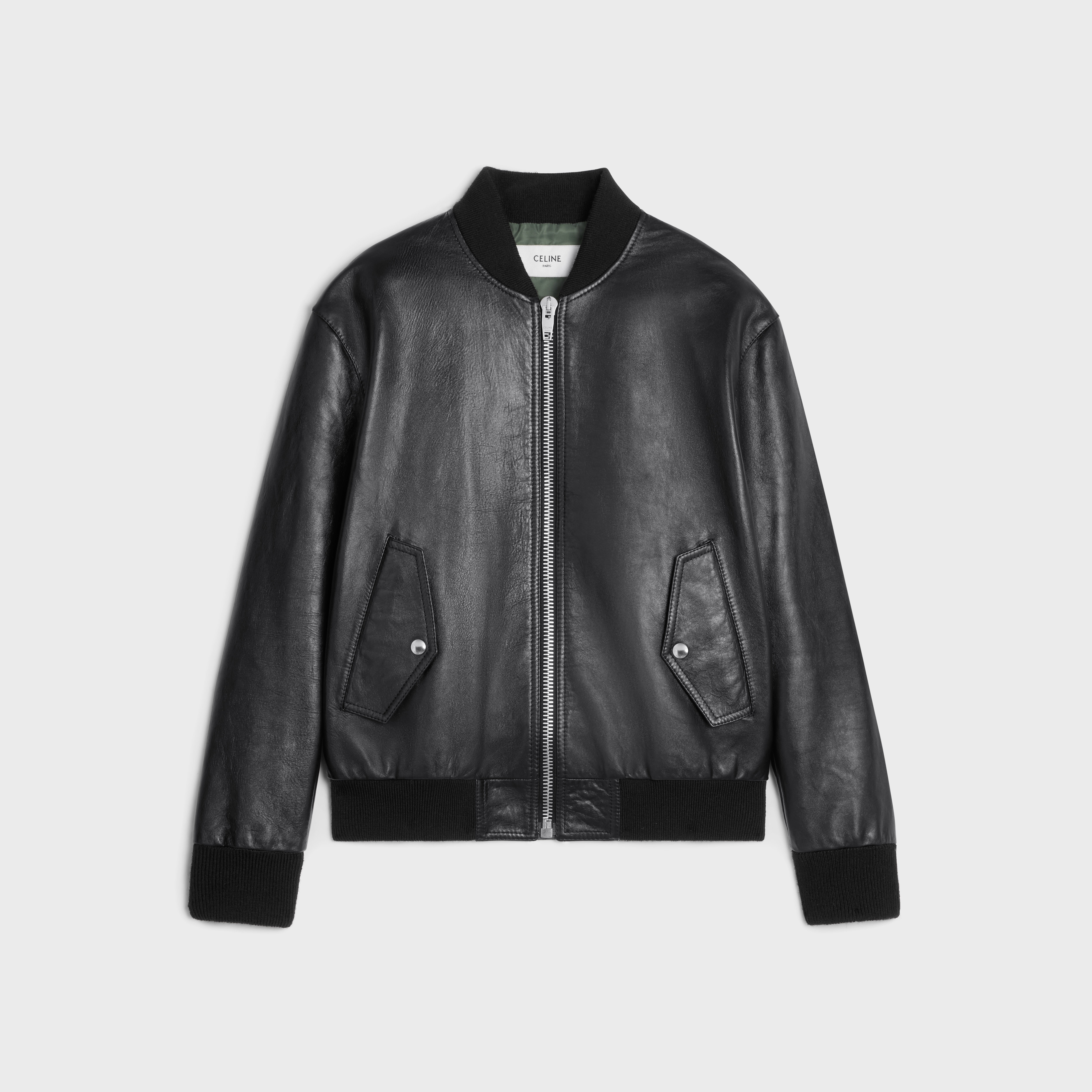 Celine blouson jacket in soft lambskin - 1