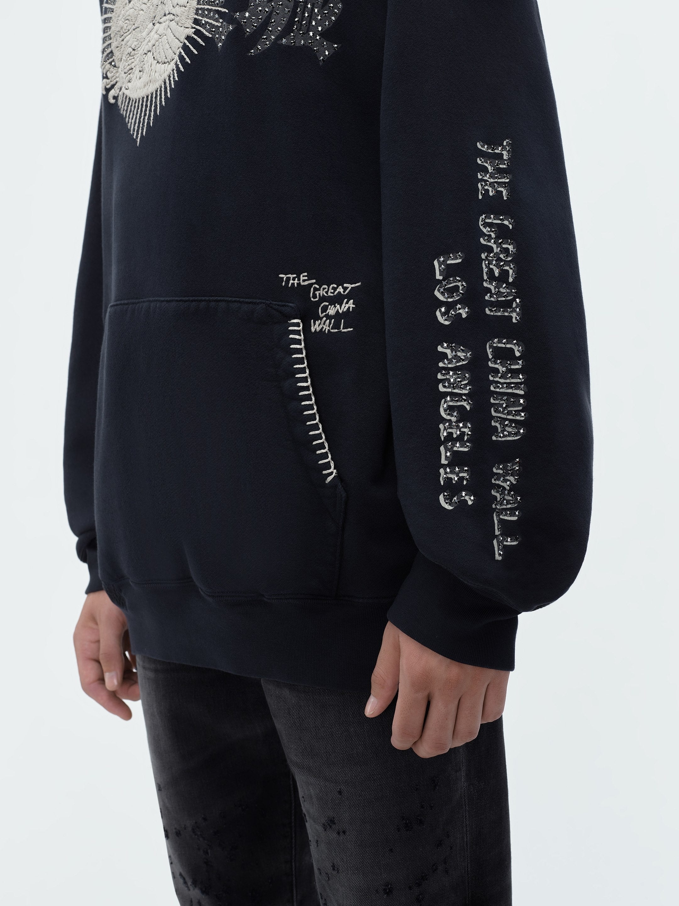 TGCW CRYSTAL EAGLE HOODIE - 7