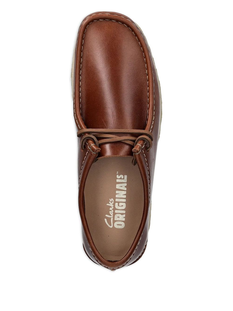 leather lace-up loafers 3