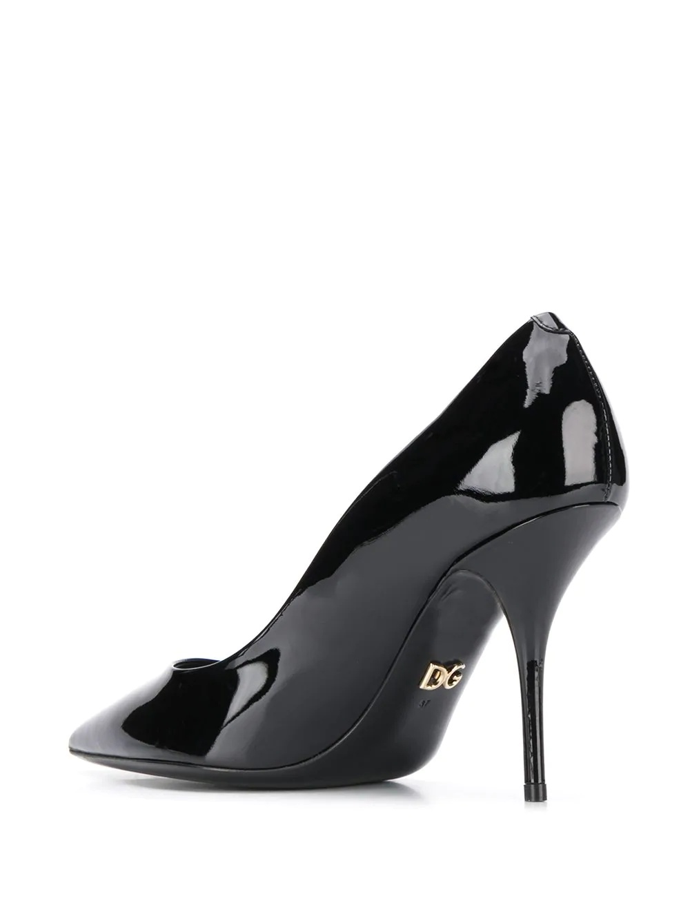 Cardinale polished leather pumps - 3