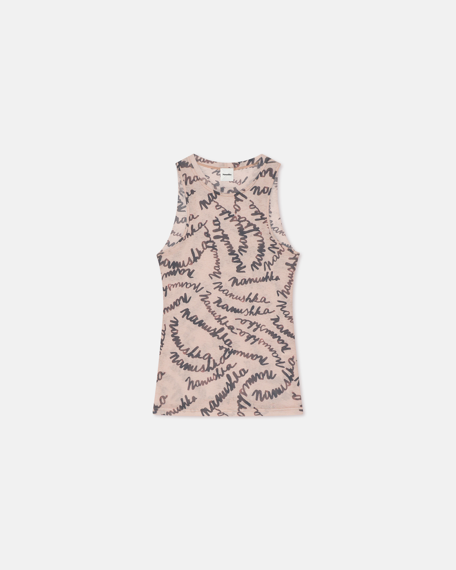 Mesh-Jersey Tank Top - 3