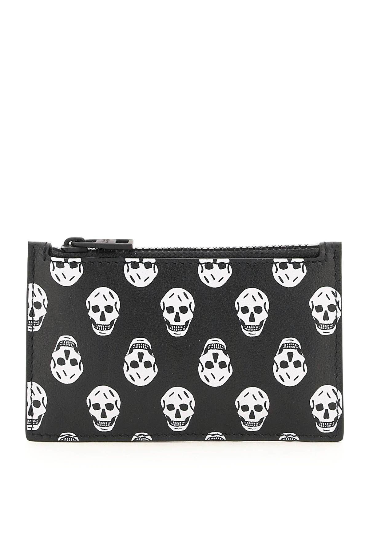 SKULL PRINT CARDHOLDER - 1