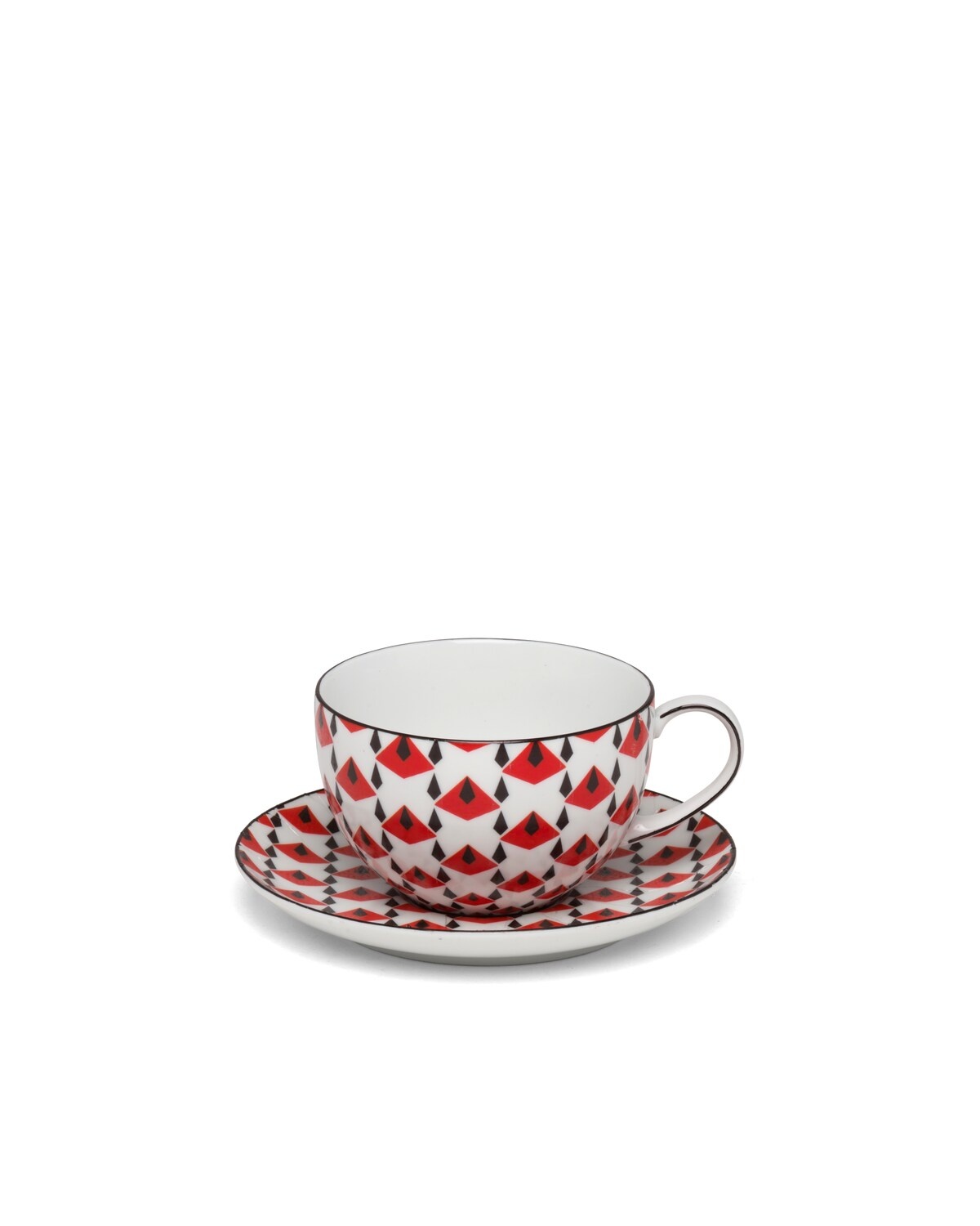 Porcelain cappuccino set - 1