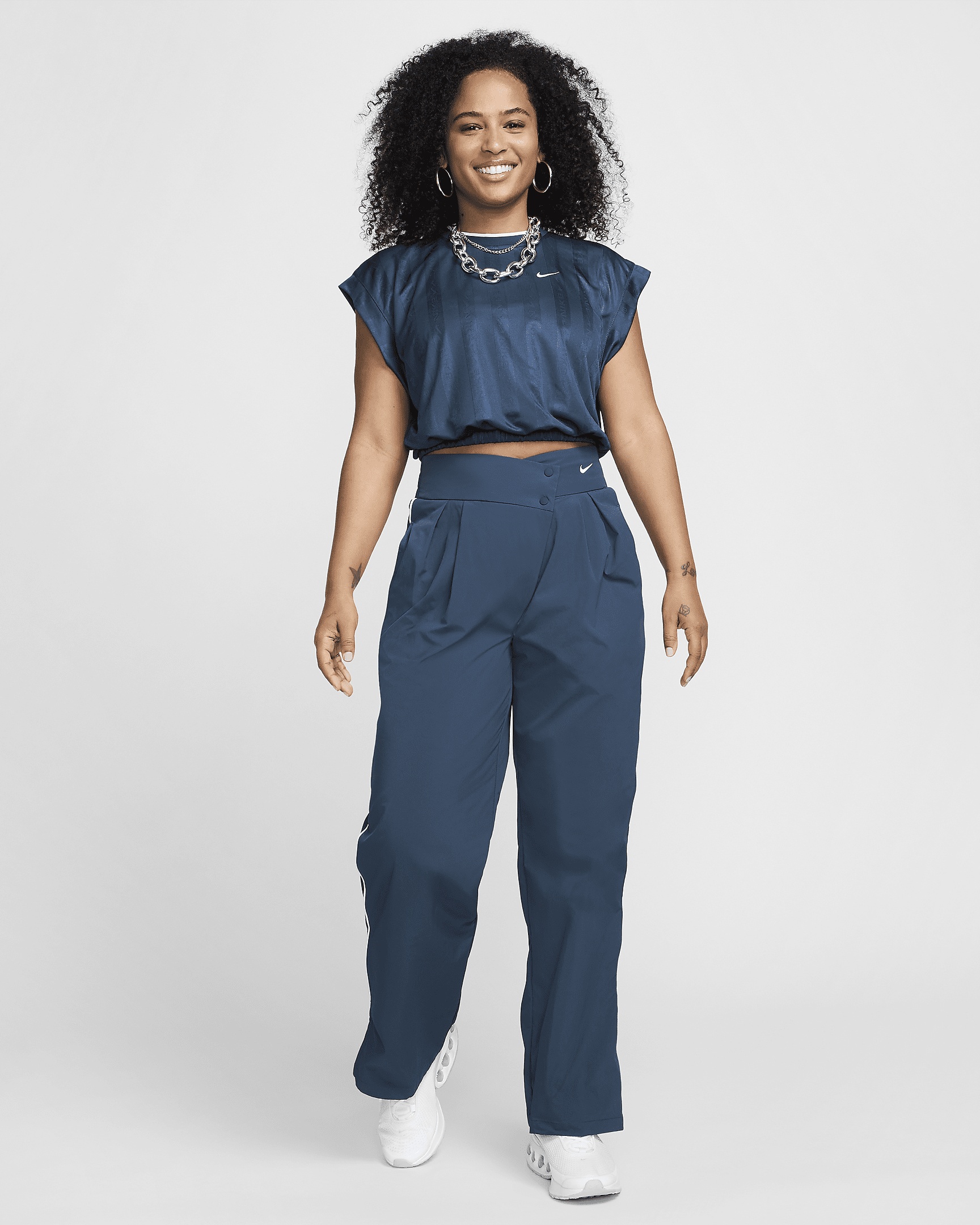 パンツ [NIKE] ASYMMETRICAL TROUSER Nike Women's Sportswear Asymmetric Waist Trousers | Dick's