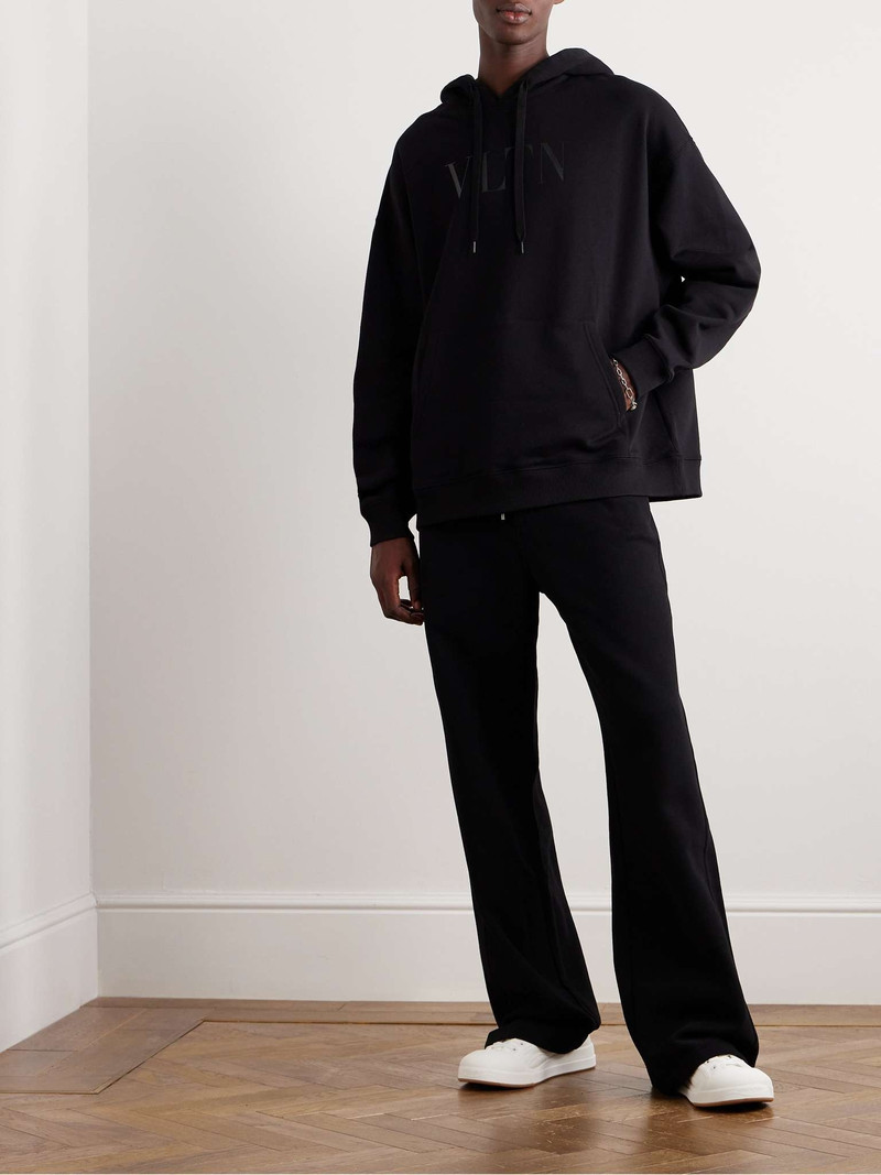 Valentino Logo-Print Cotton-Jersey Hoodie outlook