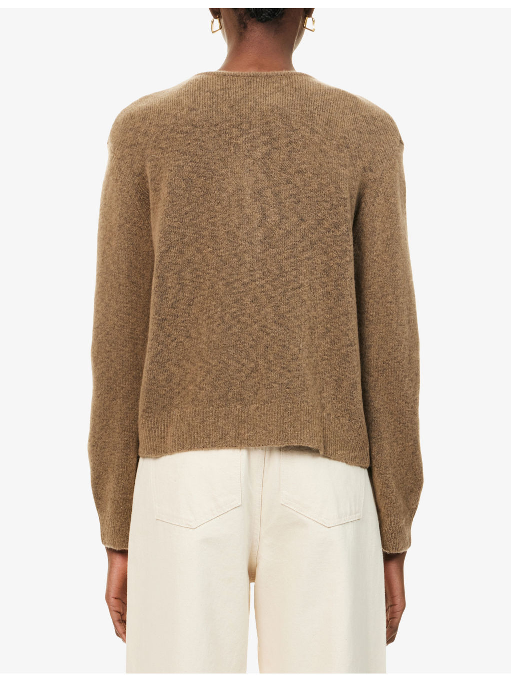 Sacassandra Split Wool-Blend Cardigan - 4