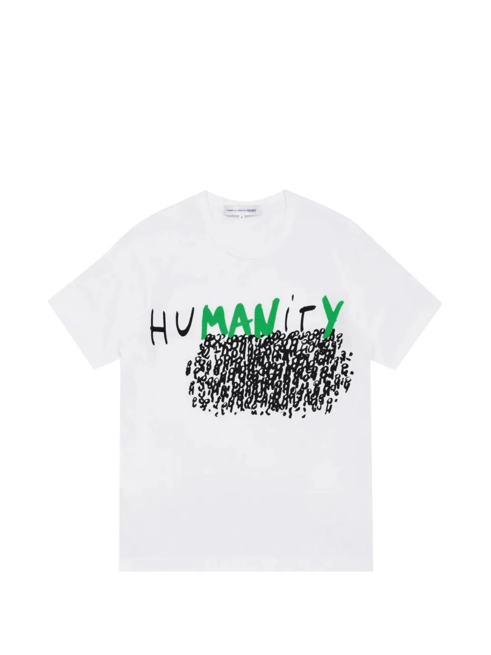 crewneck graphic T-shirt - 1