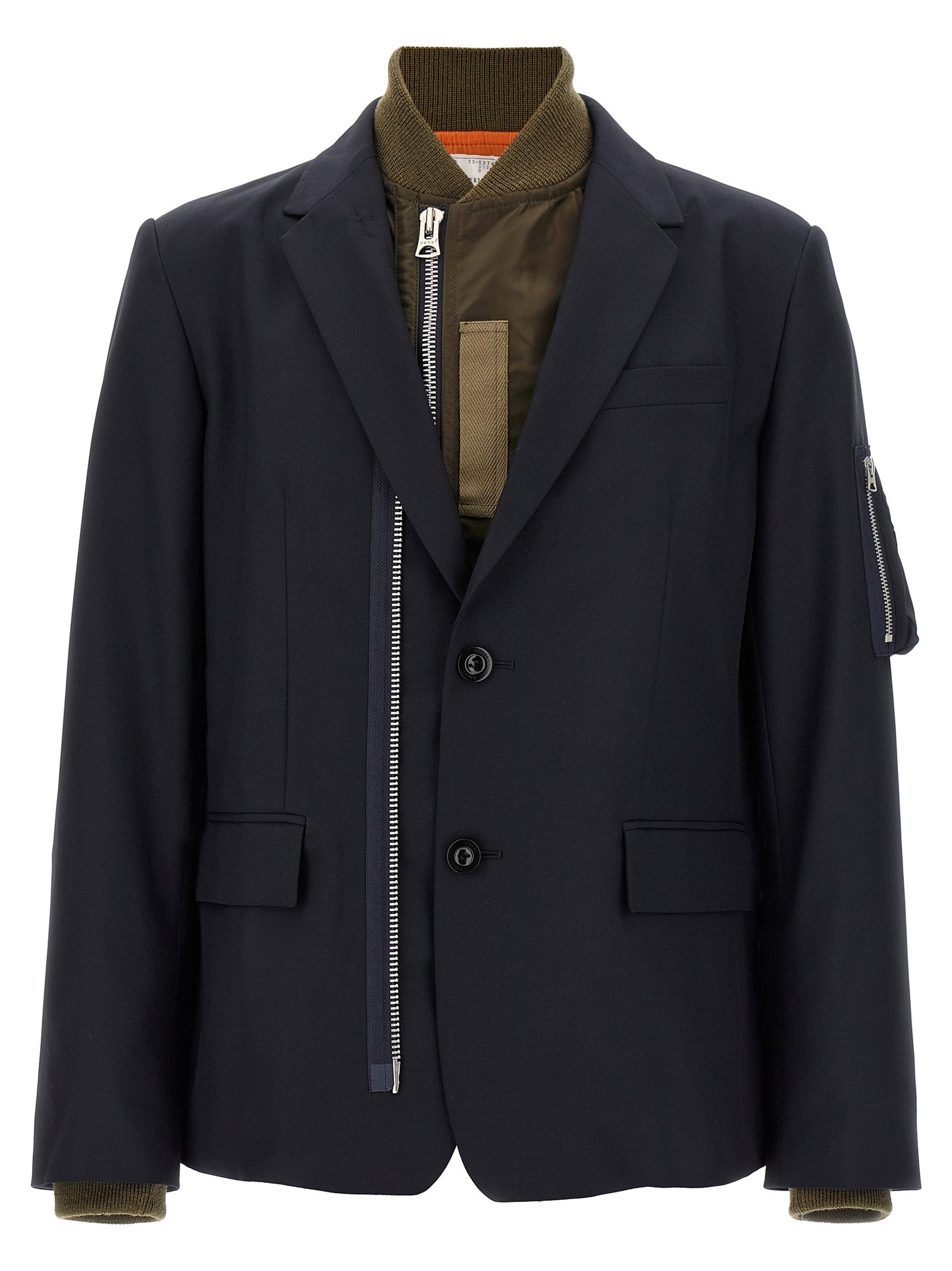 Sacai Men Bomber Insert Blazer - 2