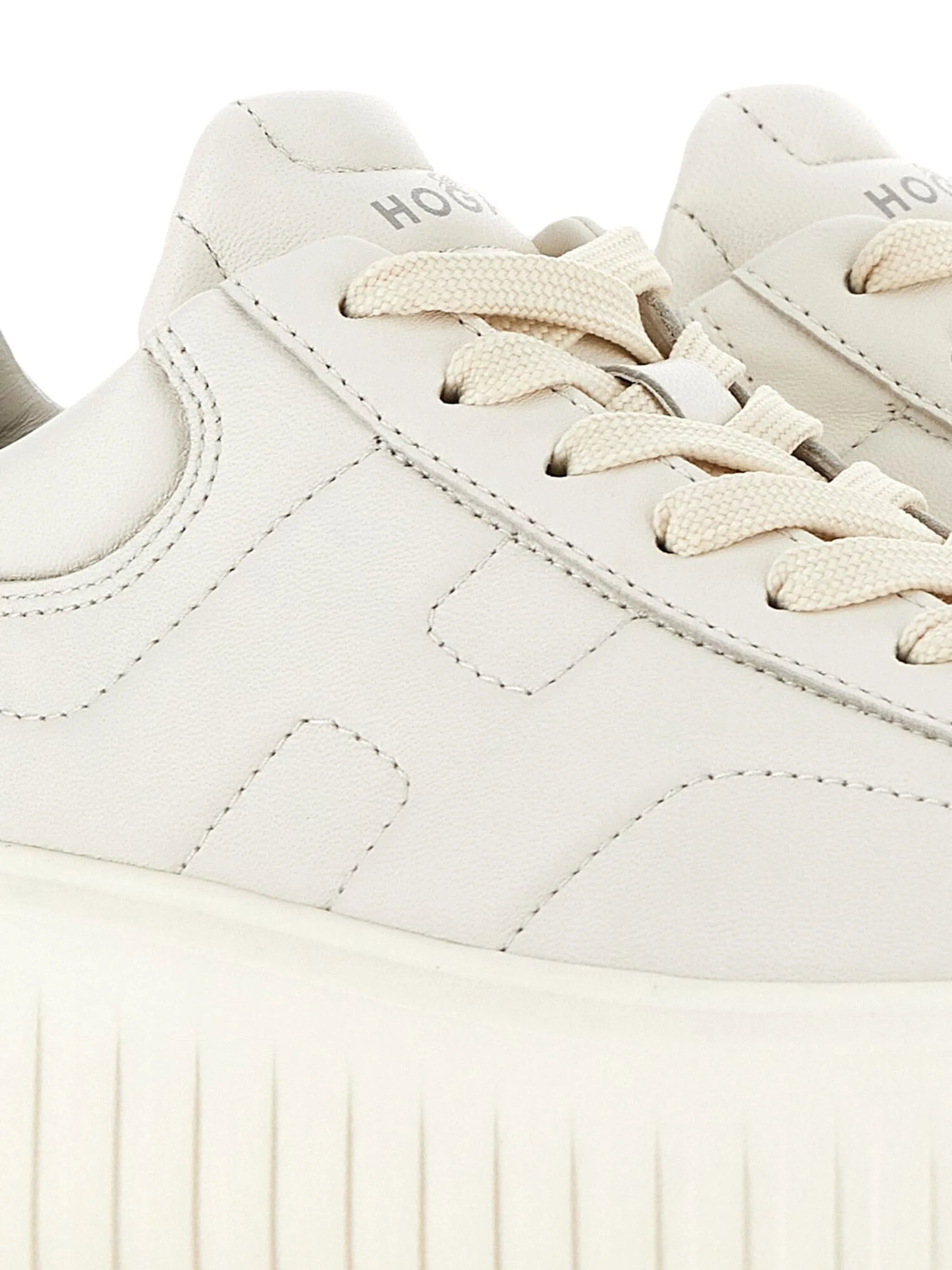 Hogan Logo-embroidered Low-top Sneakers - 3