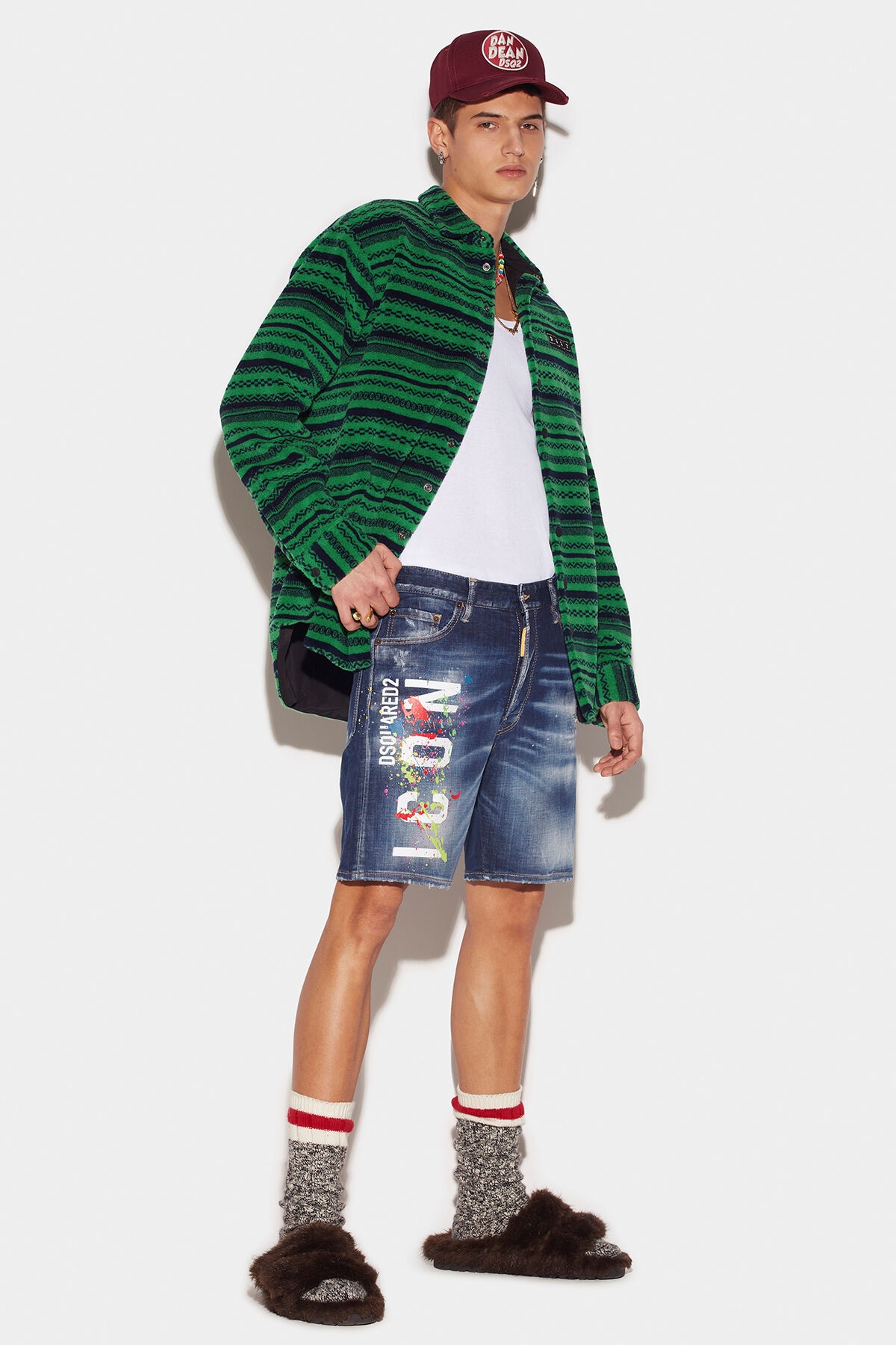 SPLATTER MARINE SHORTS - 1