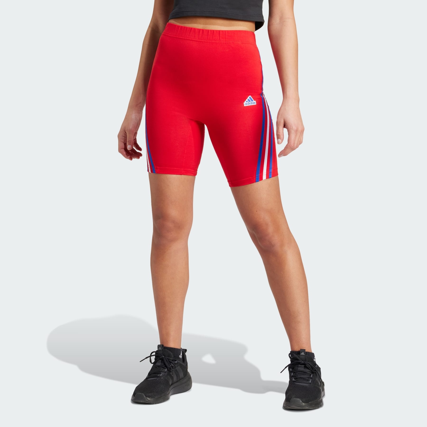Future Icons 3-Stripes Biker Shorts - 2