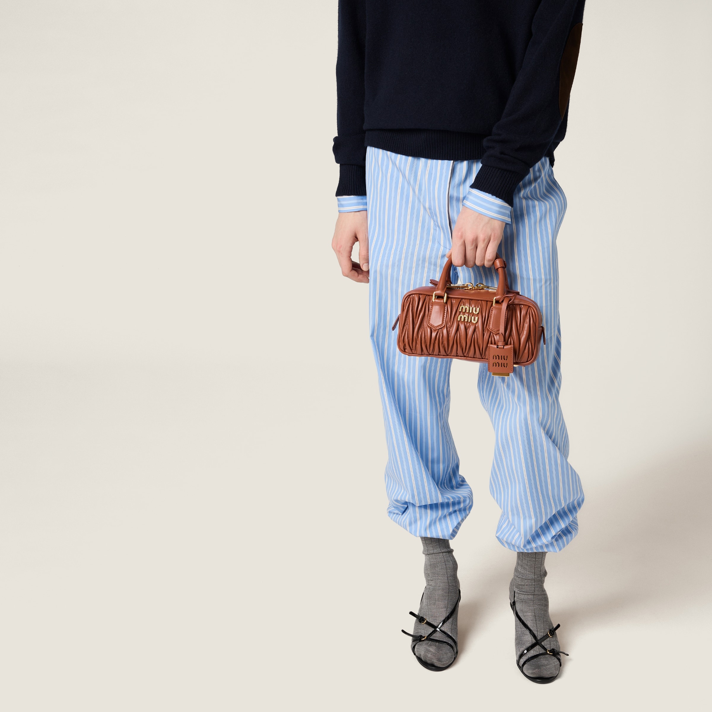 Arcadie matelassé nappa leather bag - 2