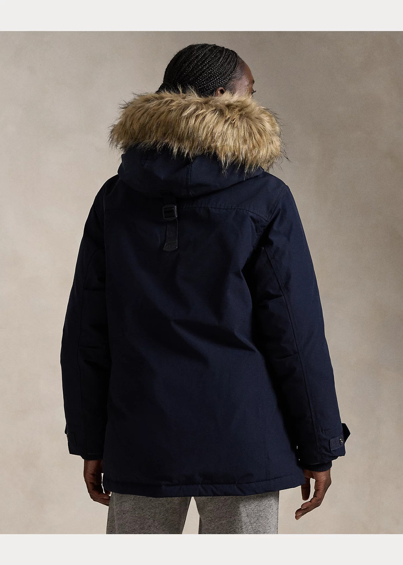 Faux-Fur-Trim Down Parka 4