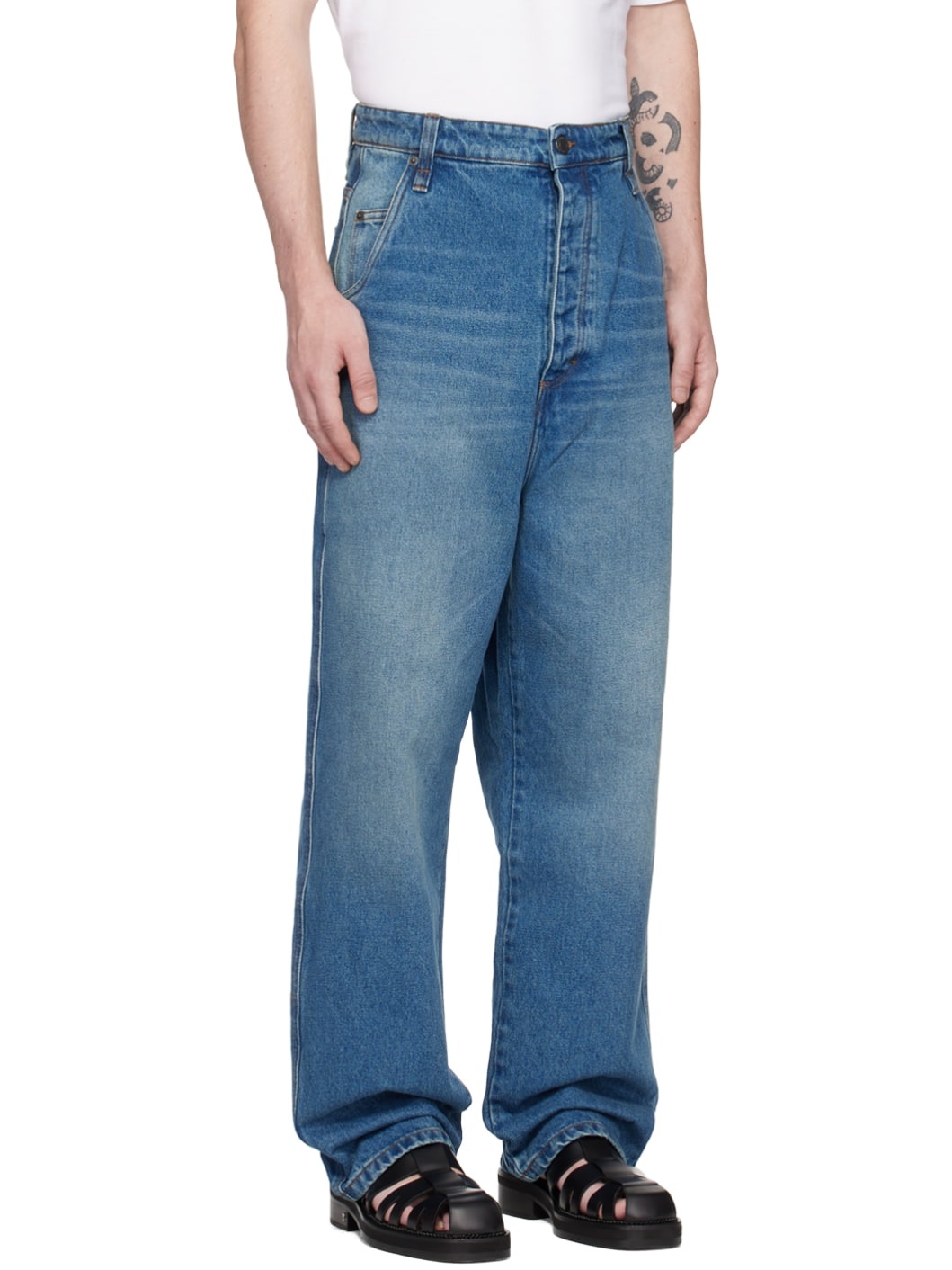 Blue Alex Fit Jeans - 2
