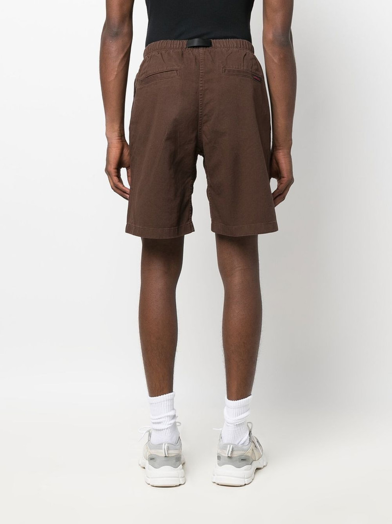 buckle-fastening waistband shorts 4
