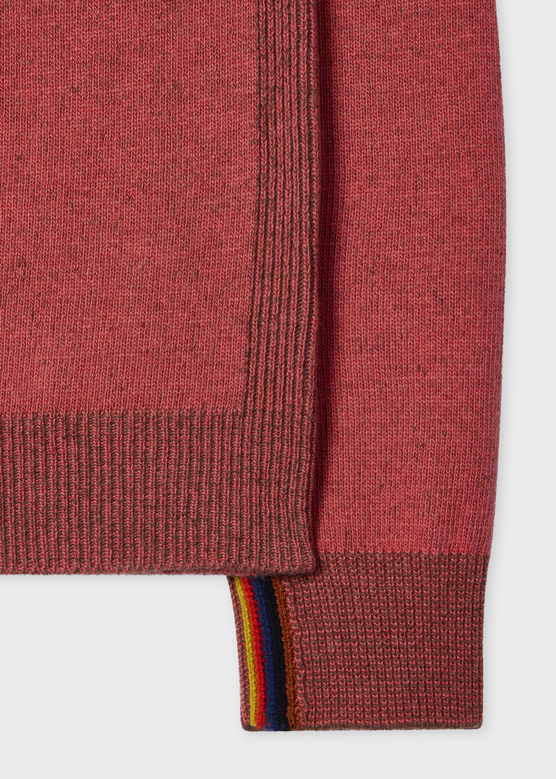Paul Smith Coral Lambswool Sweater outlook