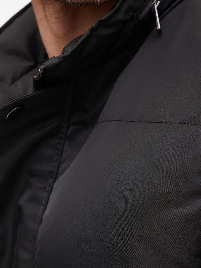 hooded zip-up gilet 4