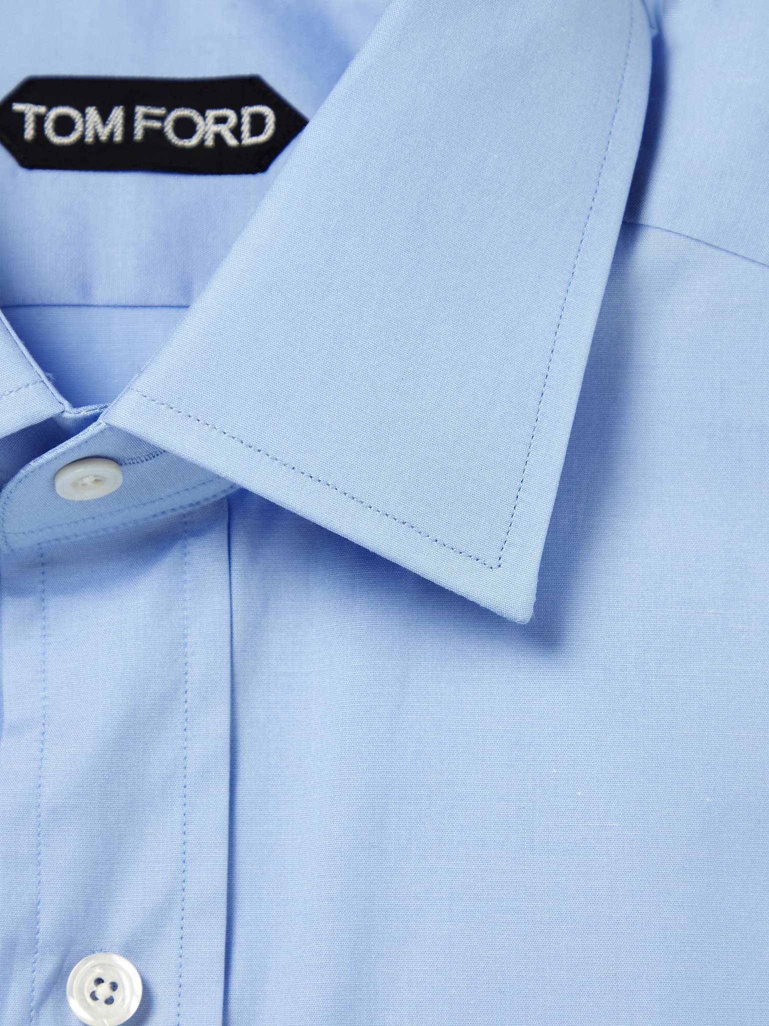 Slim-Fit Cotton Shirt - 7