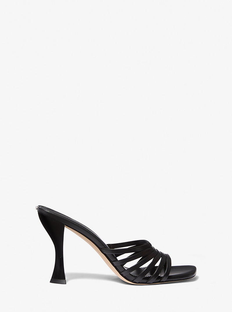 MICHAEL KORS Haisley Leather Sandal outlook