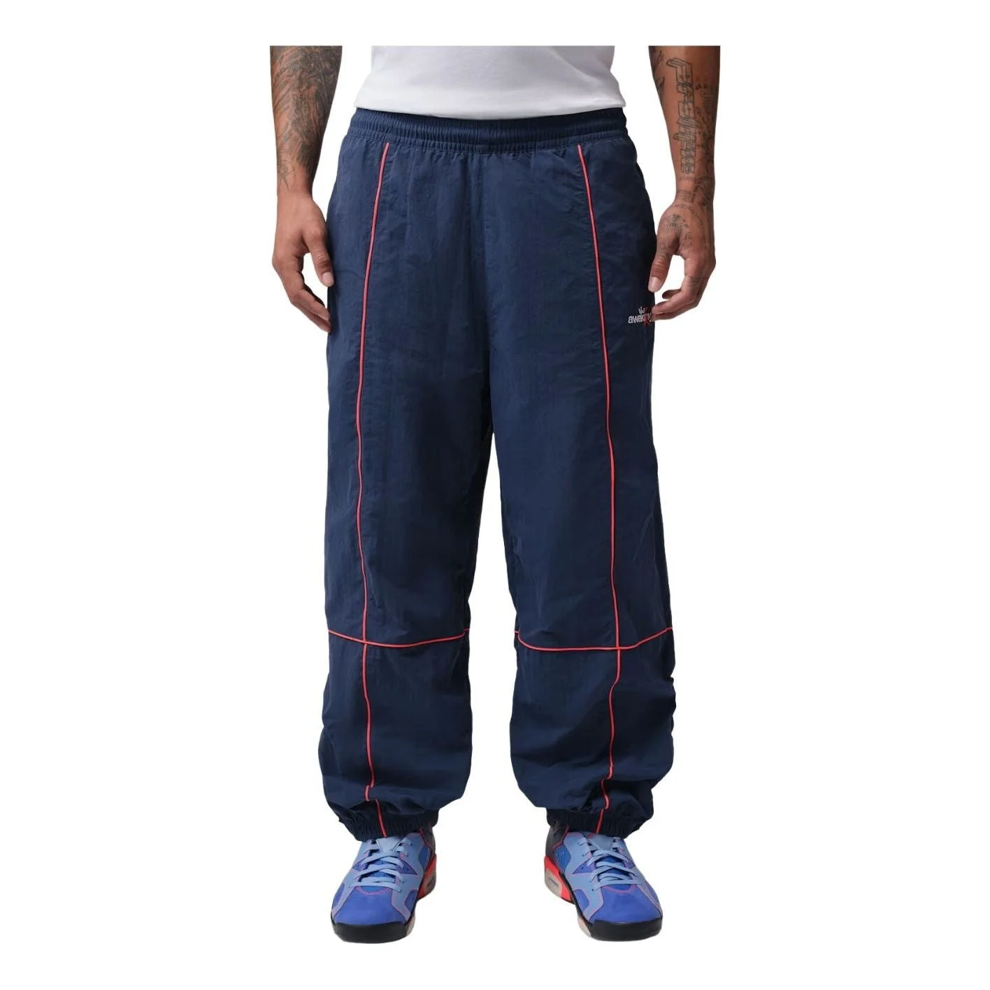 Air Jordan x Awake NY Track Pants 'Midnight Navy Infrared' IQ8405-410 - 1