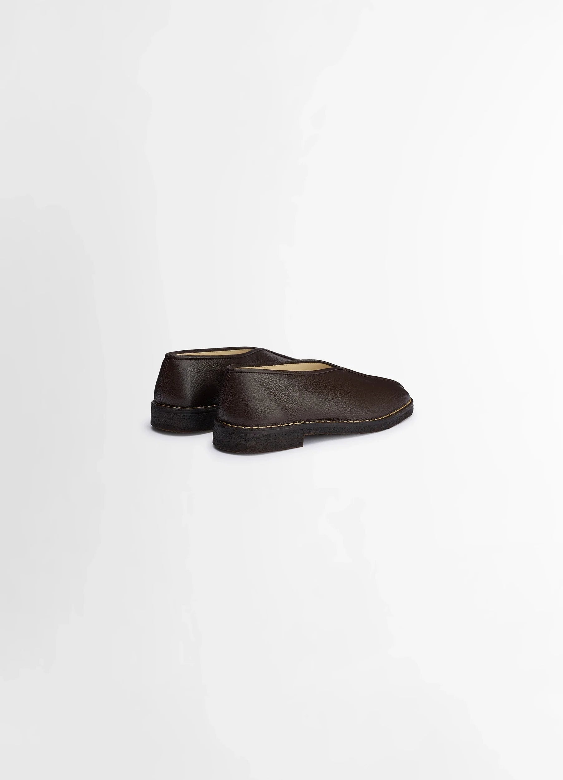 PIPED CREPE SLIPPERS - 4