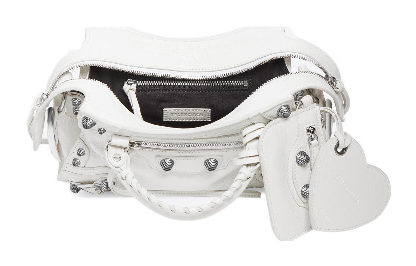 (WMNS) Balenciaga Neo Cagole Xs Handbag 'Optic White' 700940210B09104 - 4
