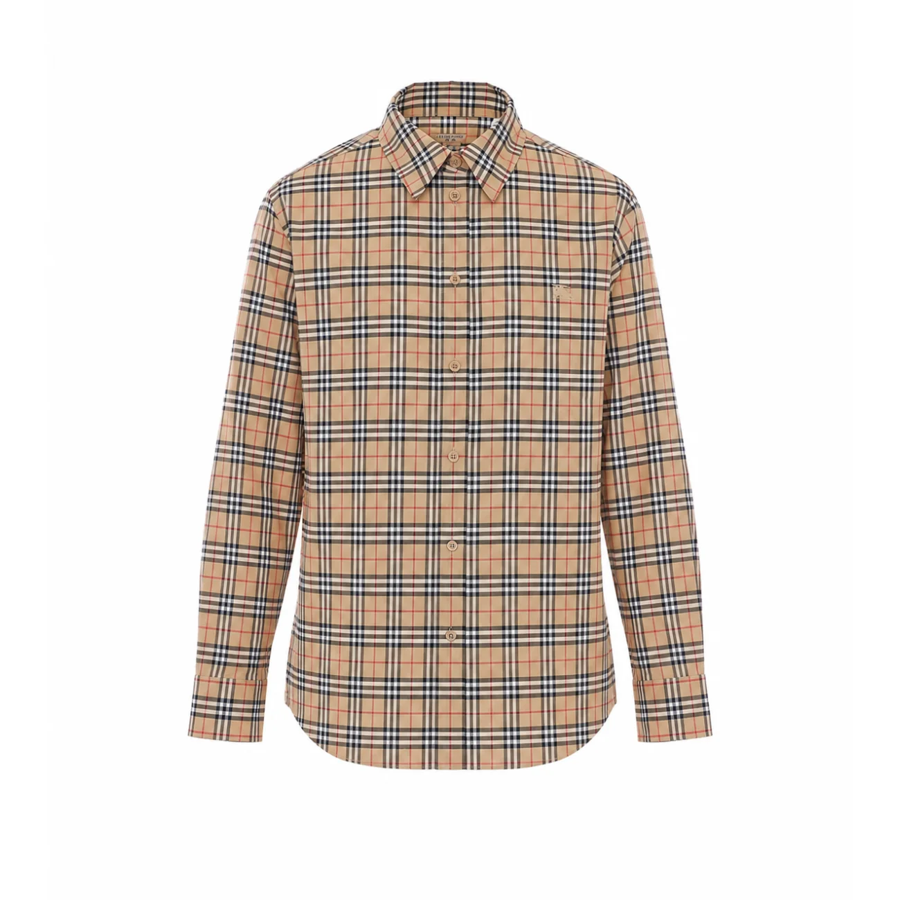 Burberry Women Check Shirt With Classic Fit - 1