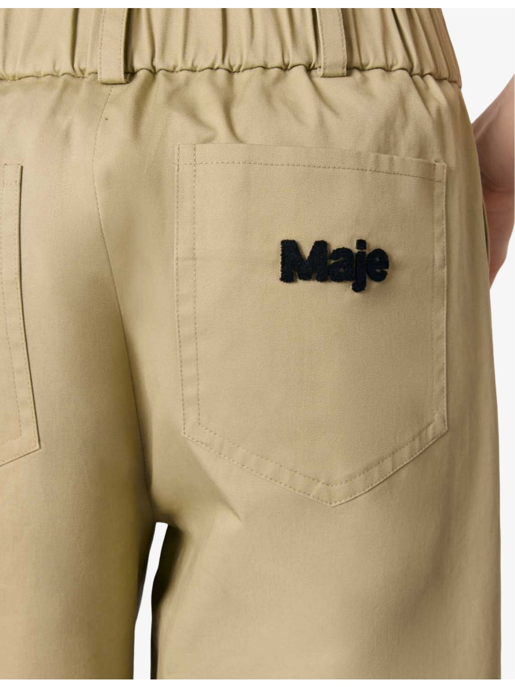 Logo-Embellished Straight-Leg Mid-Rise Cotton Trousers - 6