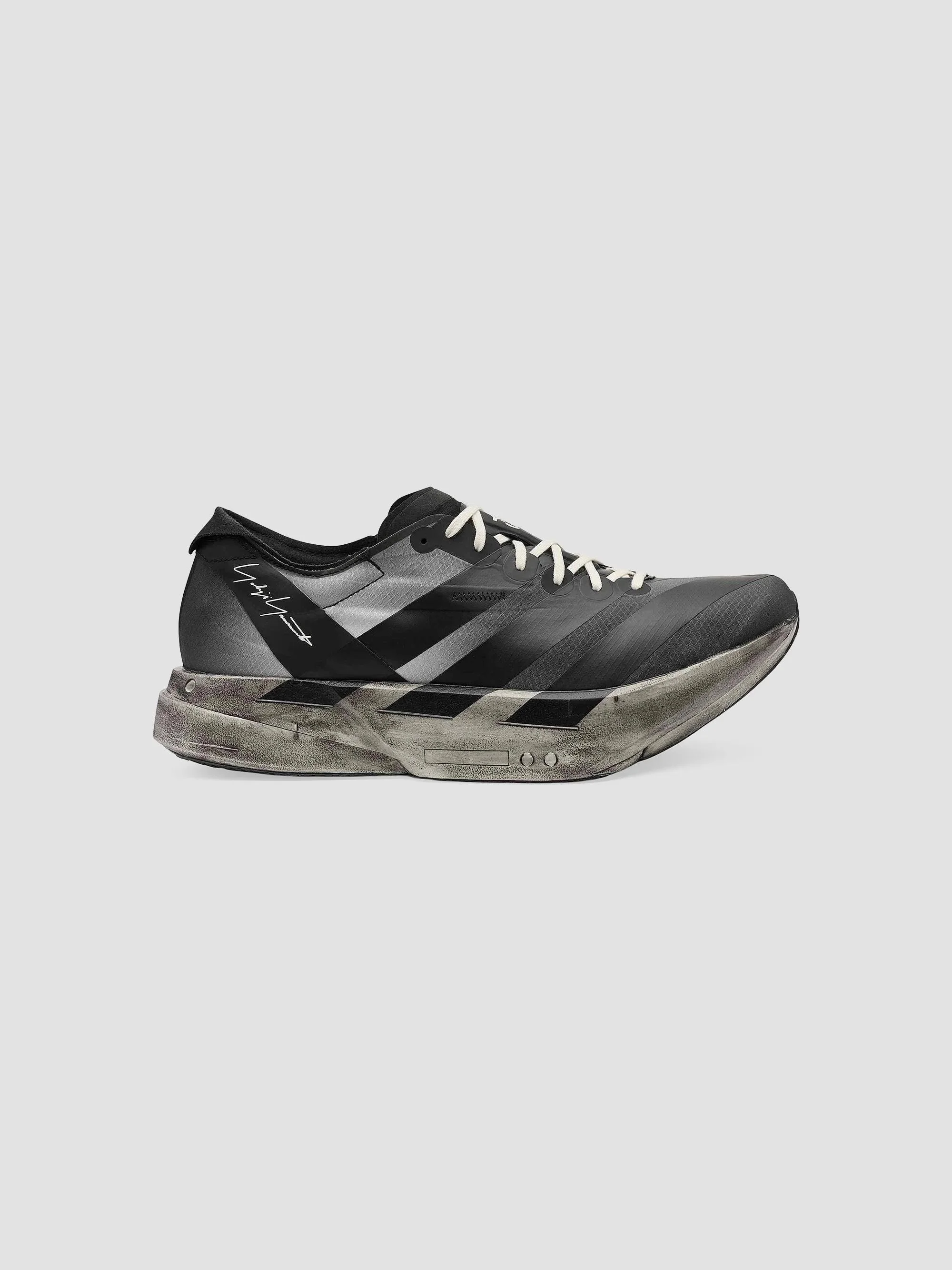 Men Y-3 Adios Pro 4 Low-Top Sneakers - Black - 1