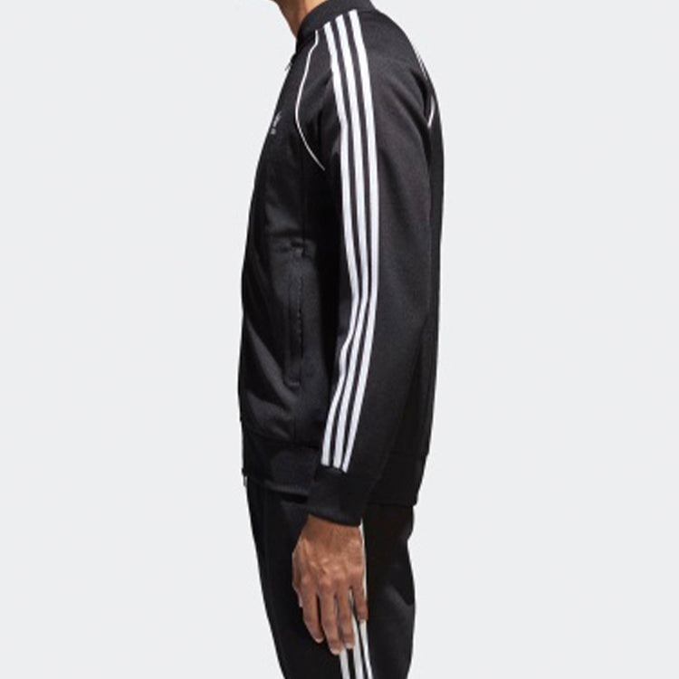 adidas originals Track Sports Stand Collar Jacket Black CW1256 - 6