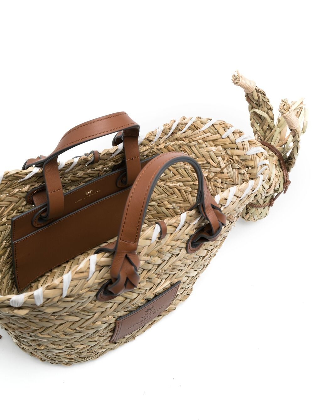 donkey basket tote bag - 5