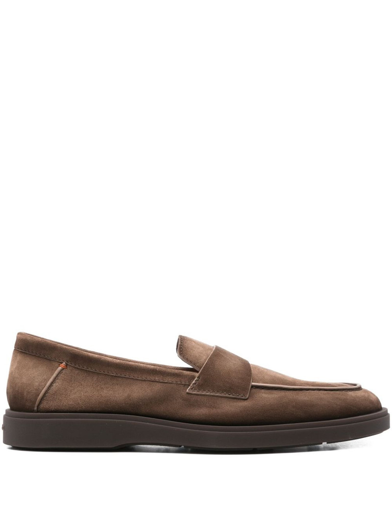 suede penny loafers 1