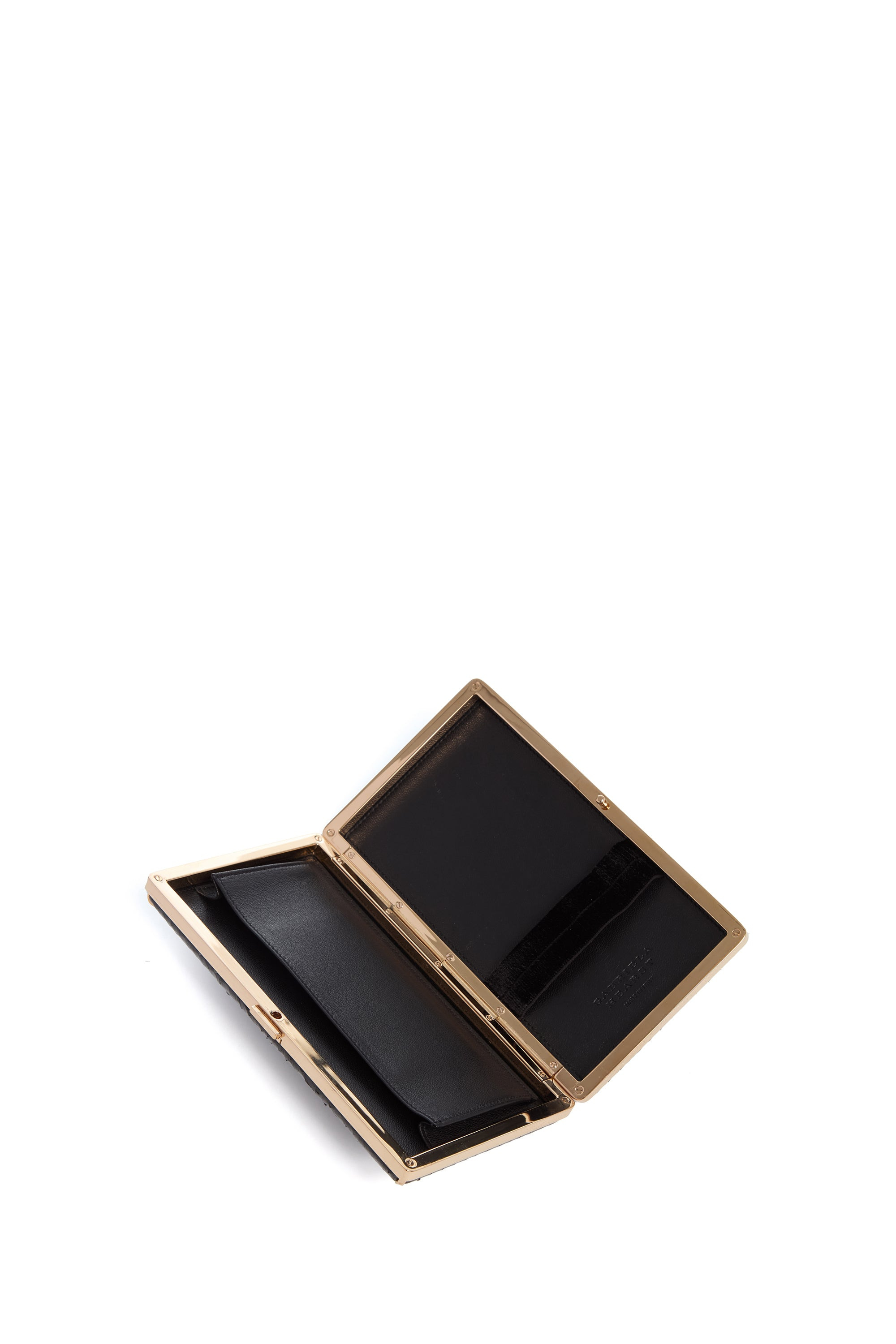 Callas Clutch in Black Snakeskin - 4