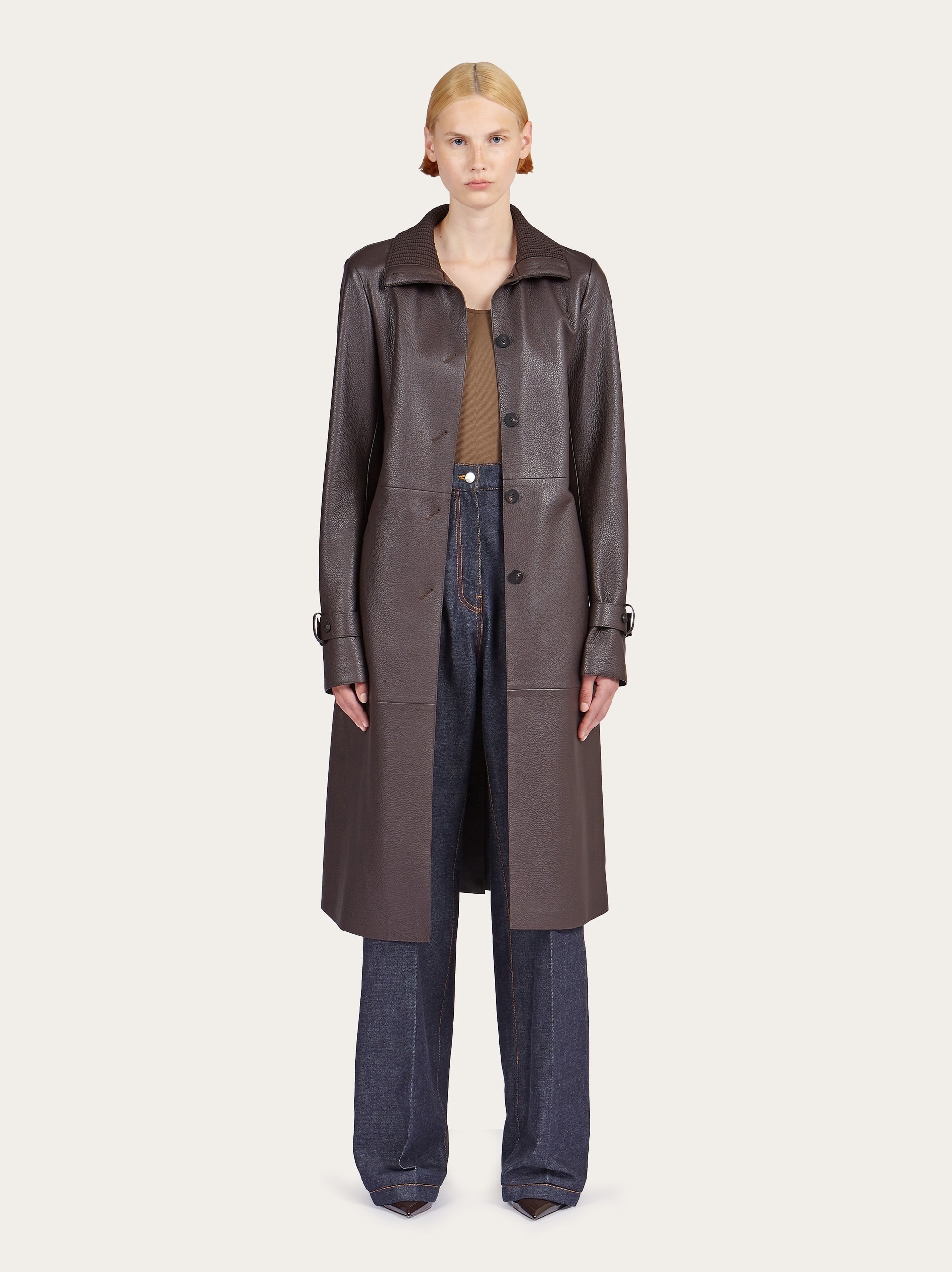 Deer leather trench - 5