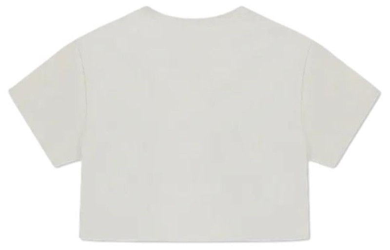 Converse (WMNS) Converse Retro Chuck Cropped T-Shirt 'Egret' 10026367-A03 outlook
