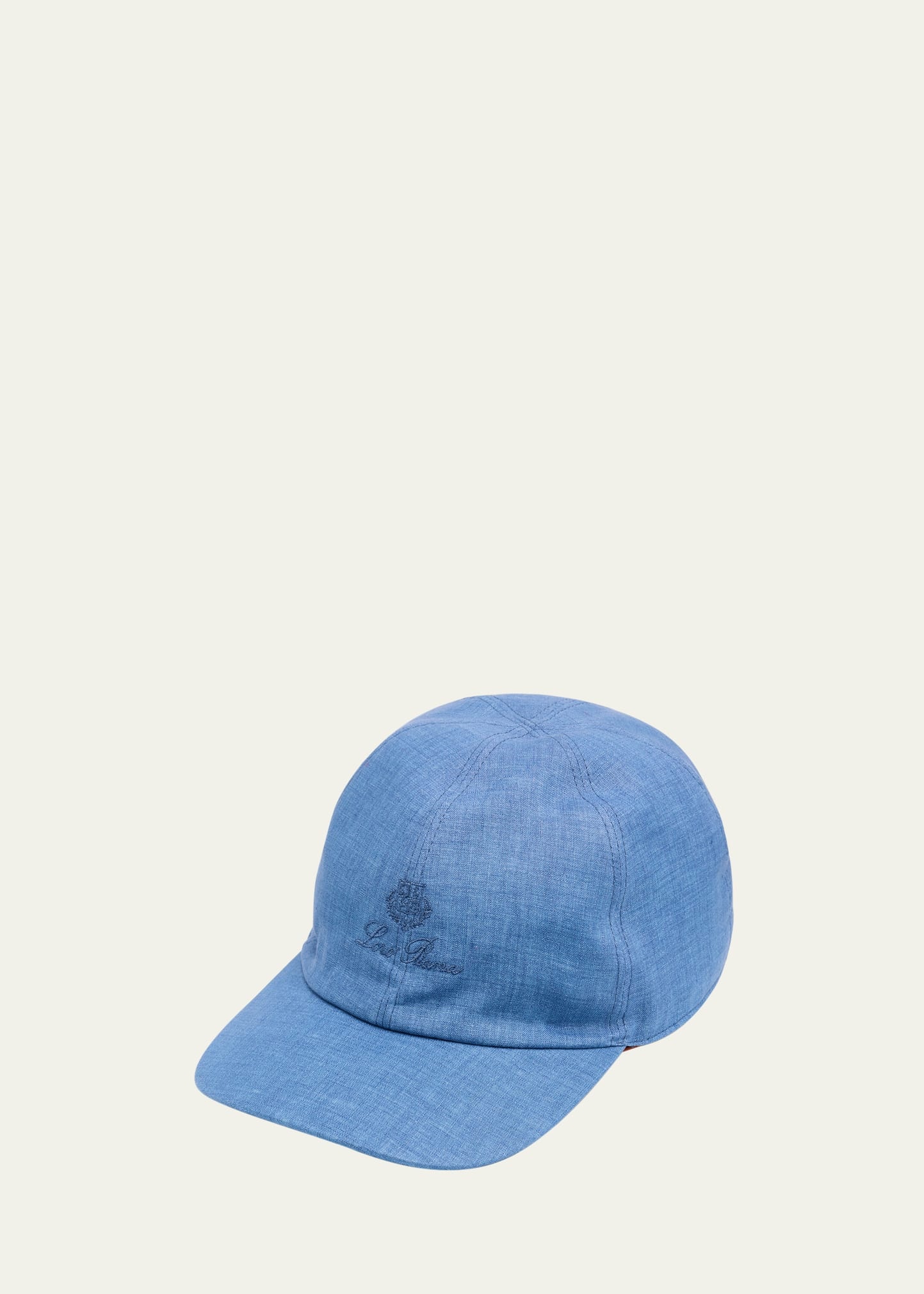 Men's Linen 6-Panel Baseball Hat - 1