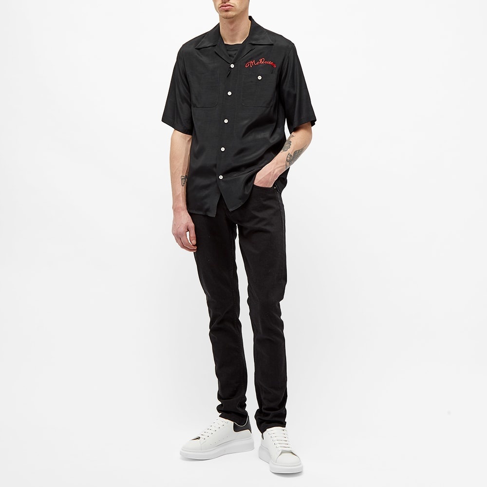 Alexander McQueen Chain Stitch Logo Vacation Shirt - 6