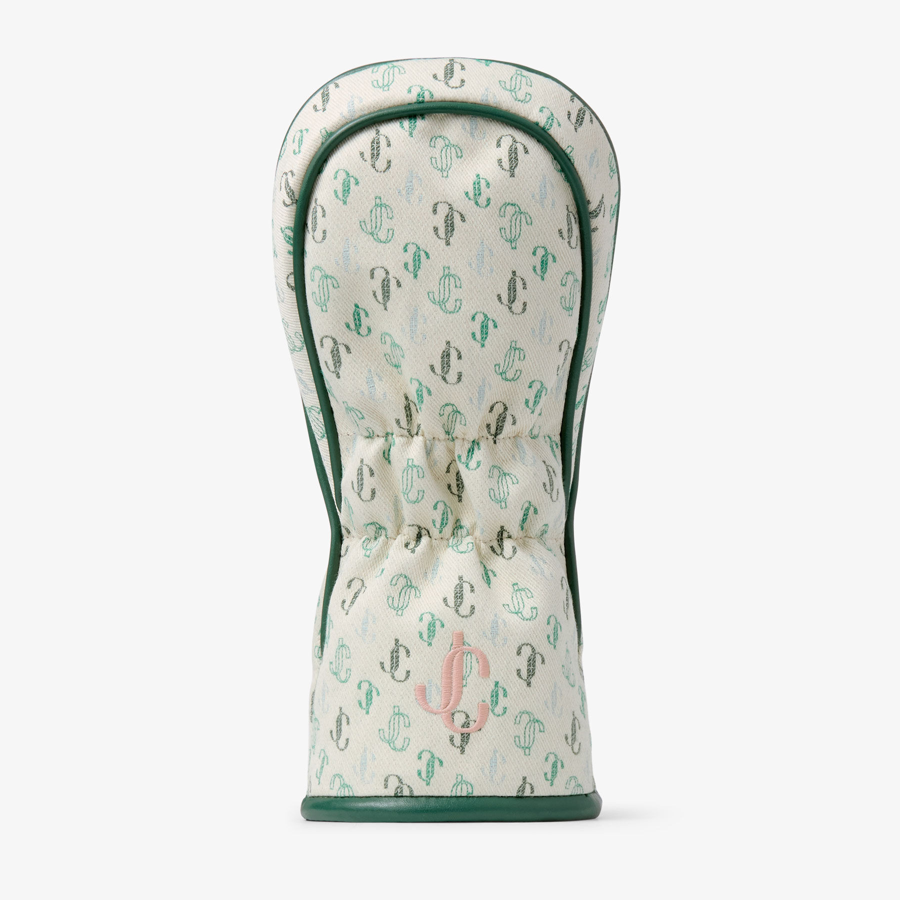 Jimmy Choo / Malbon 2.0 Head Cover Medium
Monogram Embroidered Canvas Hybrid Cover - 4