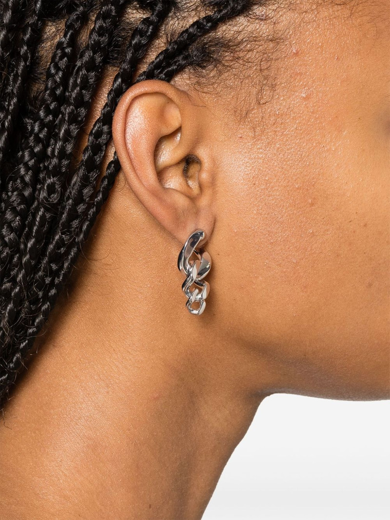TOM WOOD Dean Hoops Triple earrings outlook
