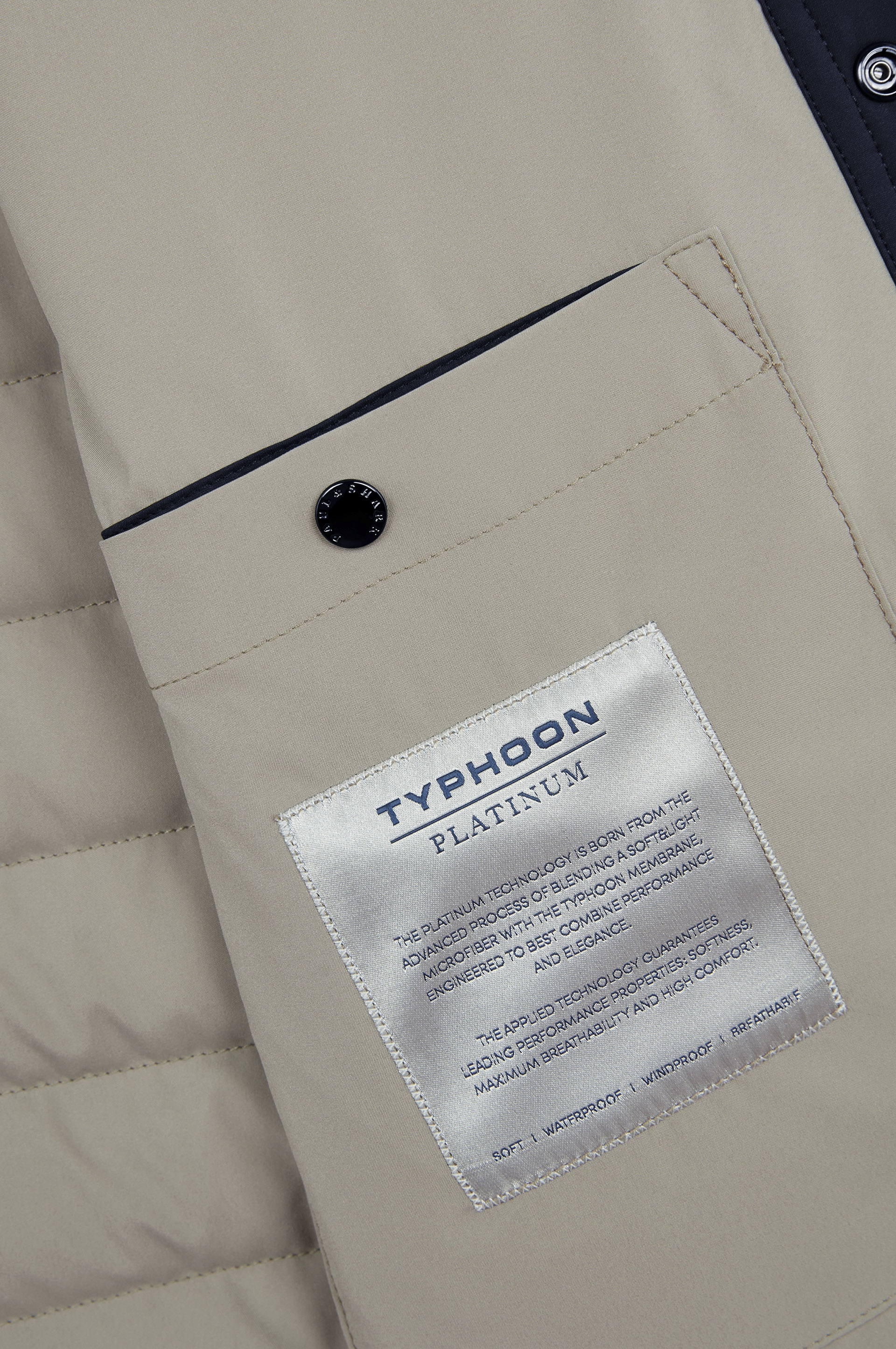 TYPHOON PLATINUM QUILTED SHACKET - 7