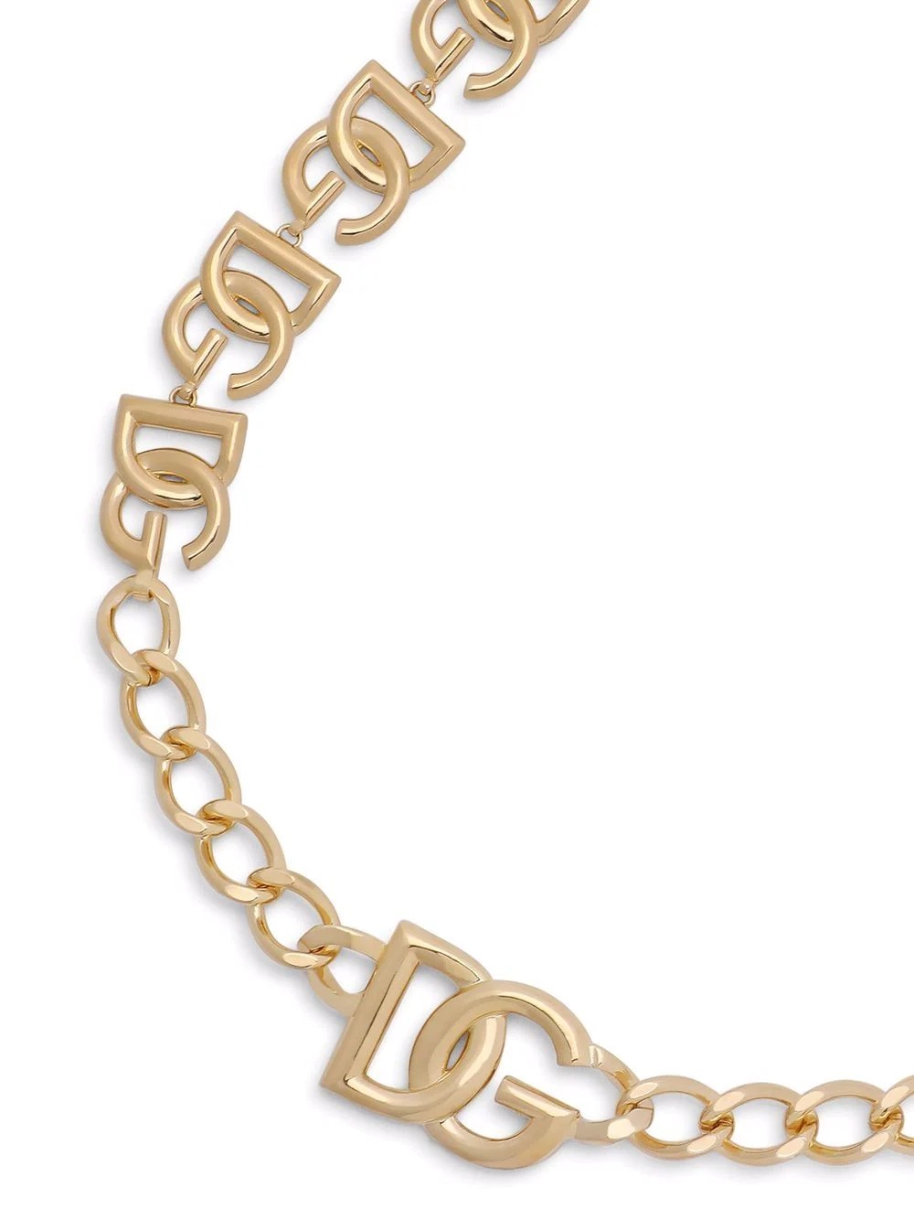 DG-logo chain-link belt - 4