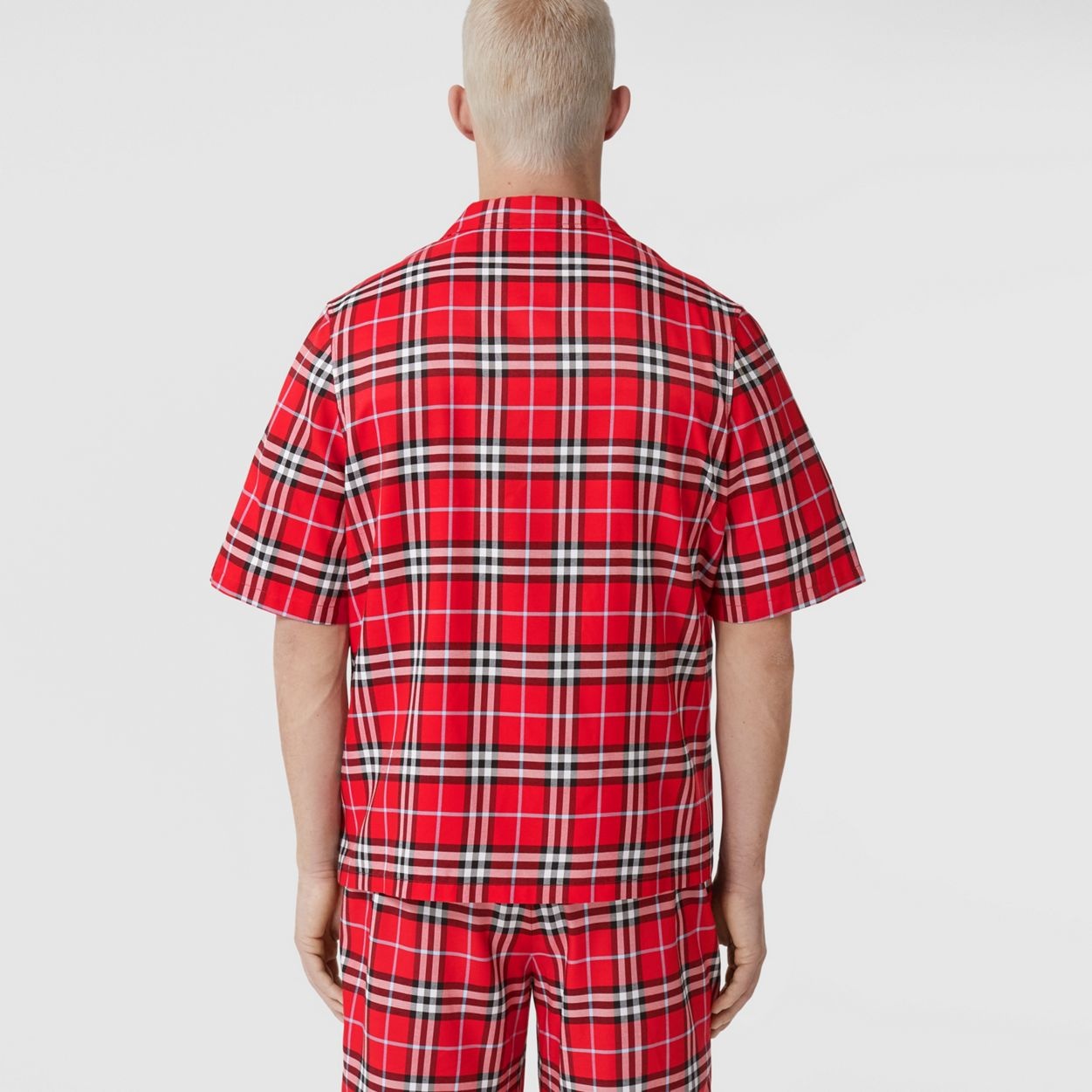 Short-sleeve Check Shirt - 4