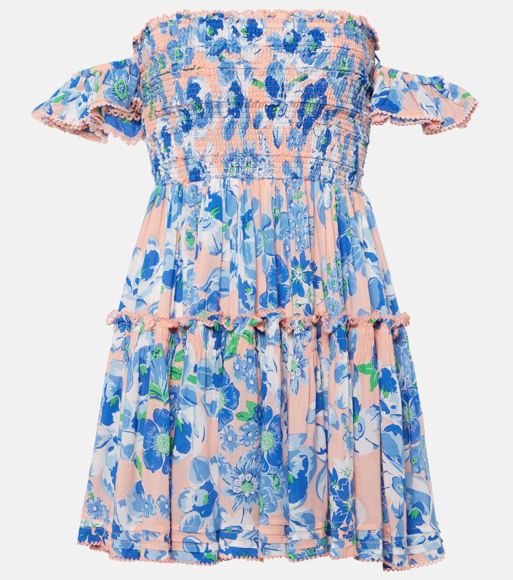 Aurora floral minidress - 1