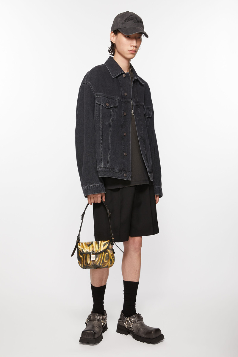 Denim jacket - Relaxed fit - Black 5