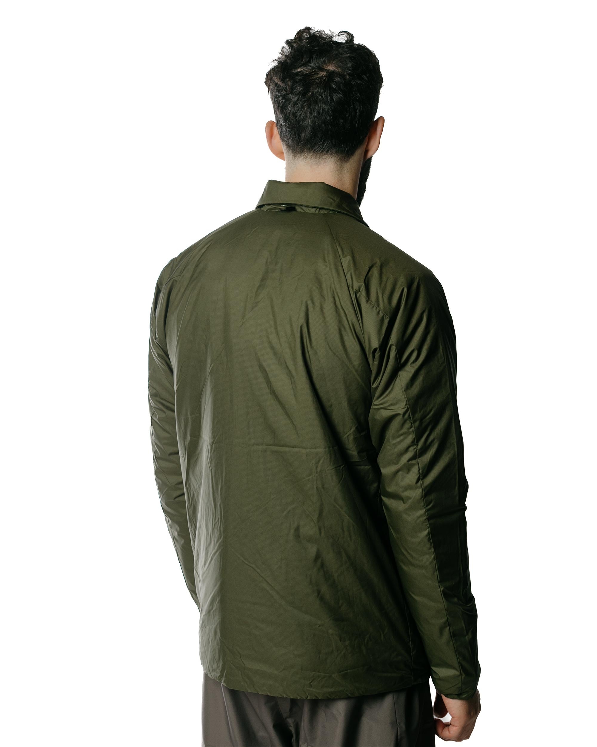 Pertex Quantum Midlayer Shirt Army Green - 3