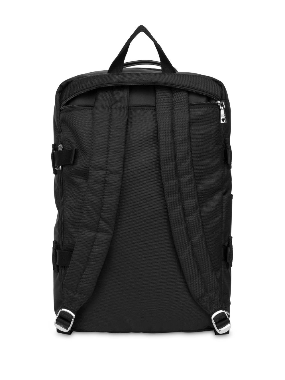logo-plaque backpack - 2