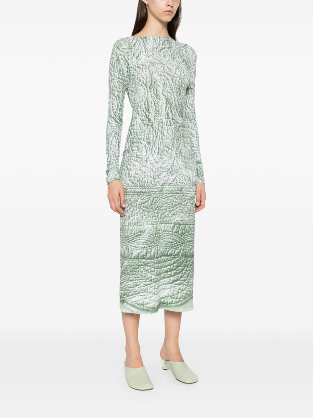 Iguana midi dress - 3
