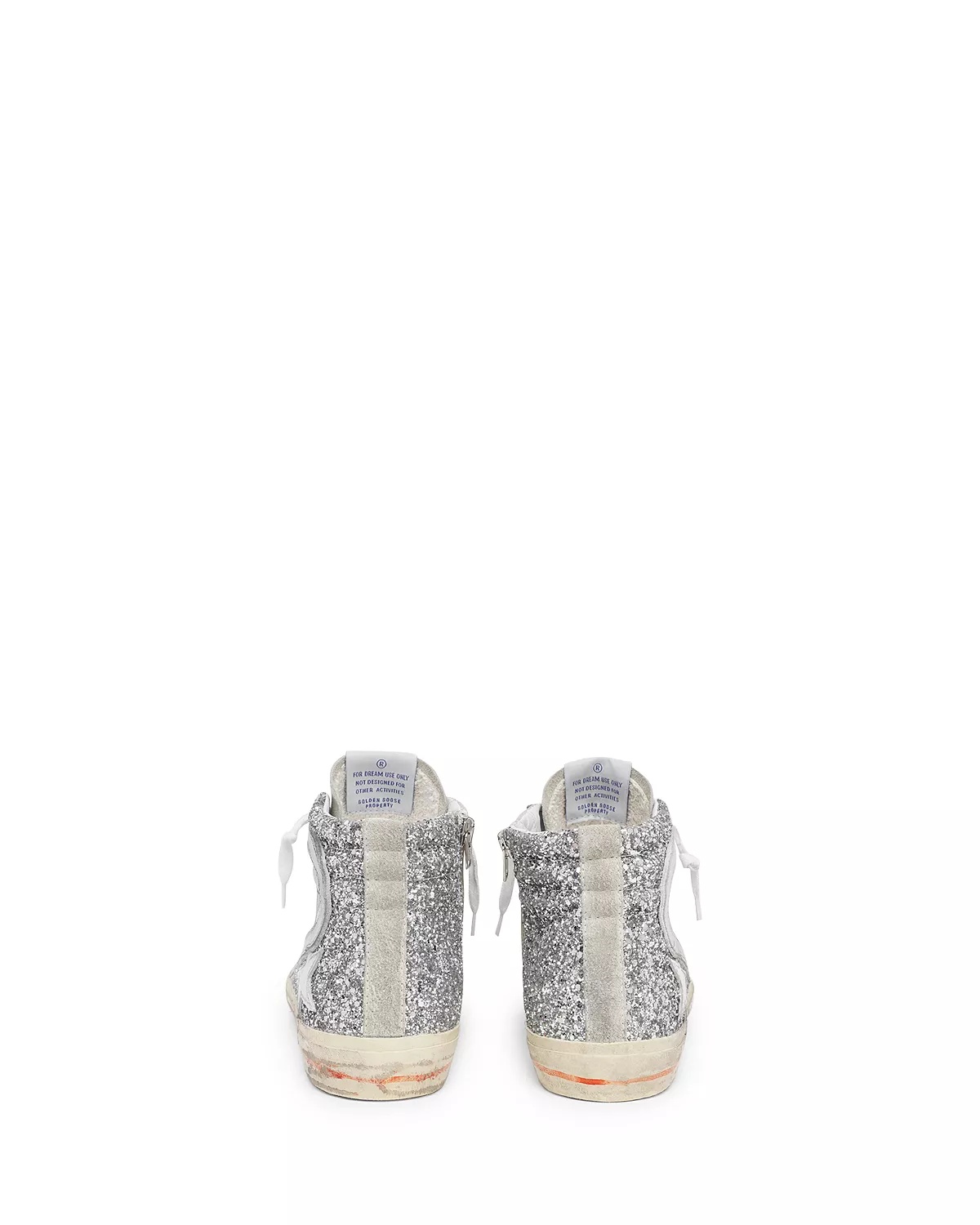 Women's Slide Glitter High Top Sneakers - 3