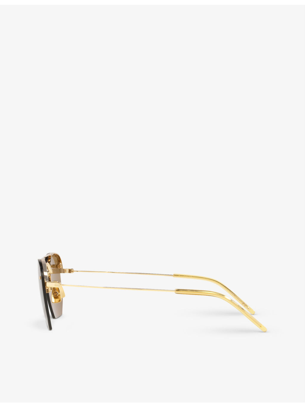SL422 rimless aviator-frame metal sunglasses - 4