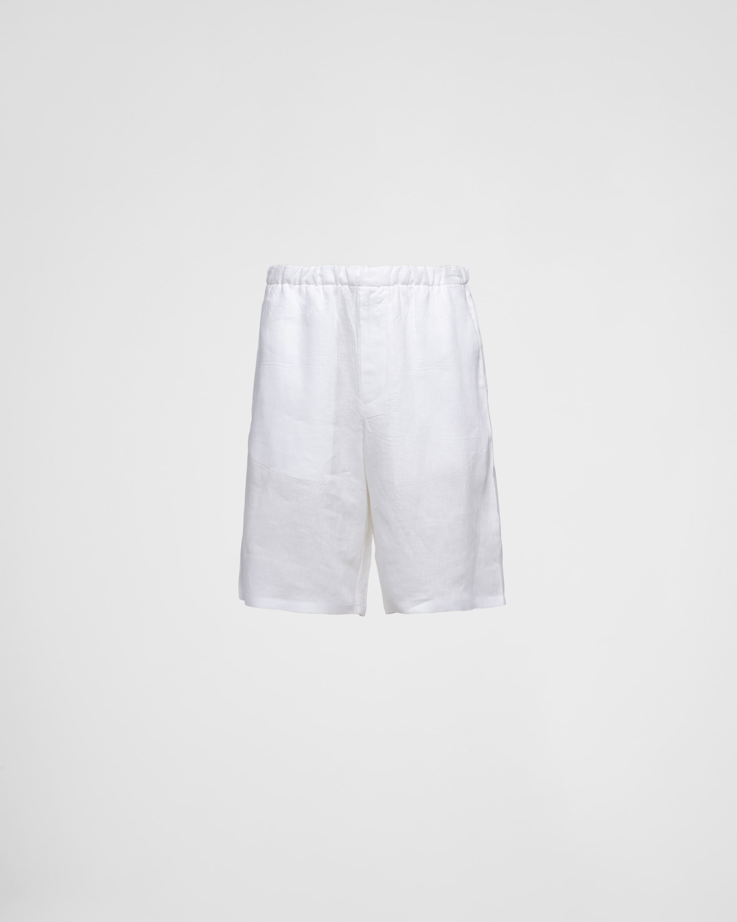 Linen Bermuda shorts - 1